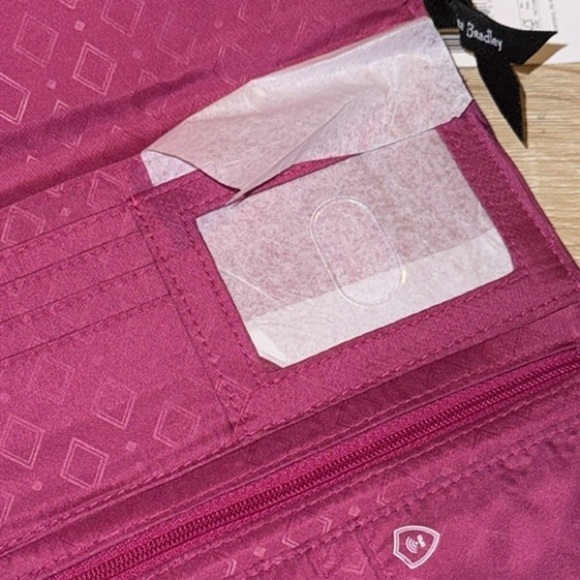 Vera Bradley crossbody Wallet purse slim NEW Kauai floral NWT - Picture 7 of 7